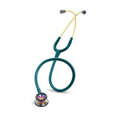 Стетоскоп Littmann Classic II S.E. Pediatric 2153 (морская волна с радужной головкой)